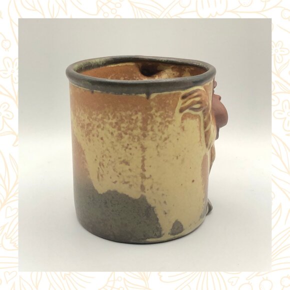 John Buck Monkey Mug Collectable Studio Pottery Made in Japan - Picture 3 of 5